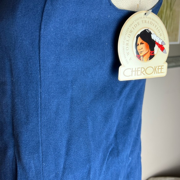 NWT Girls Suede Uniform Pocket Dress - Picture 2 of 5